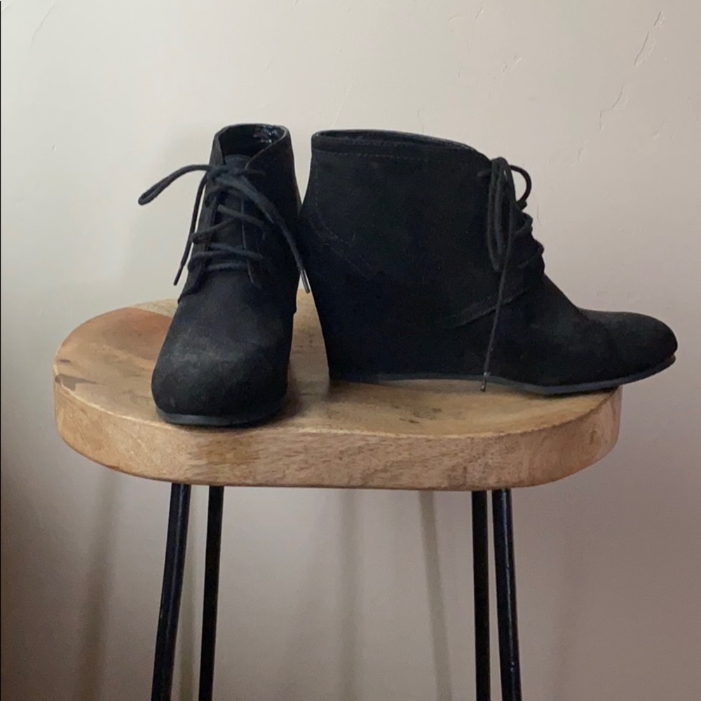 Black booties